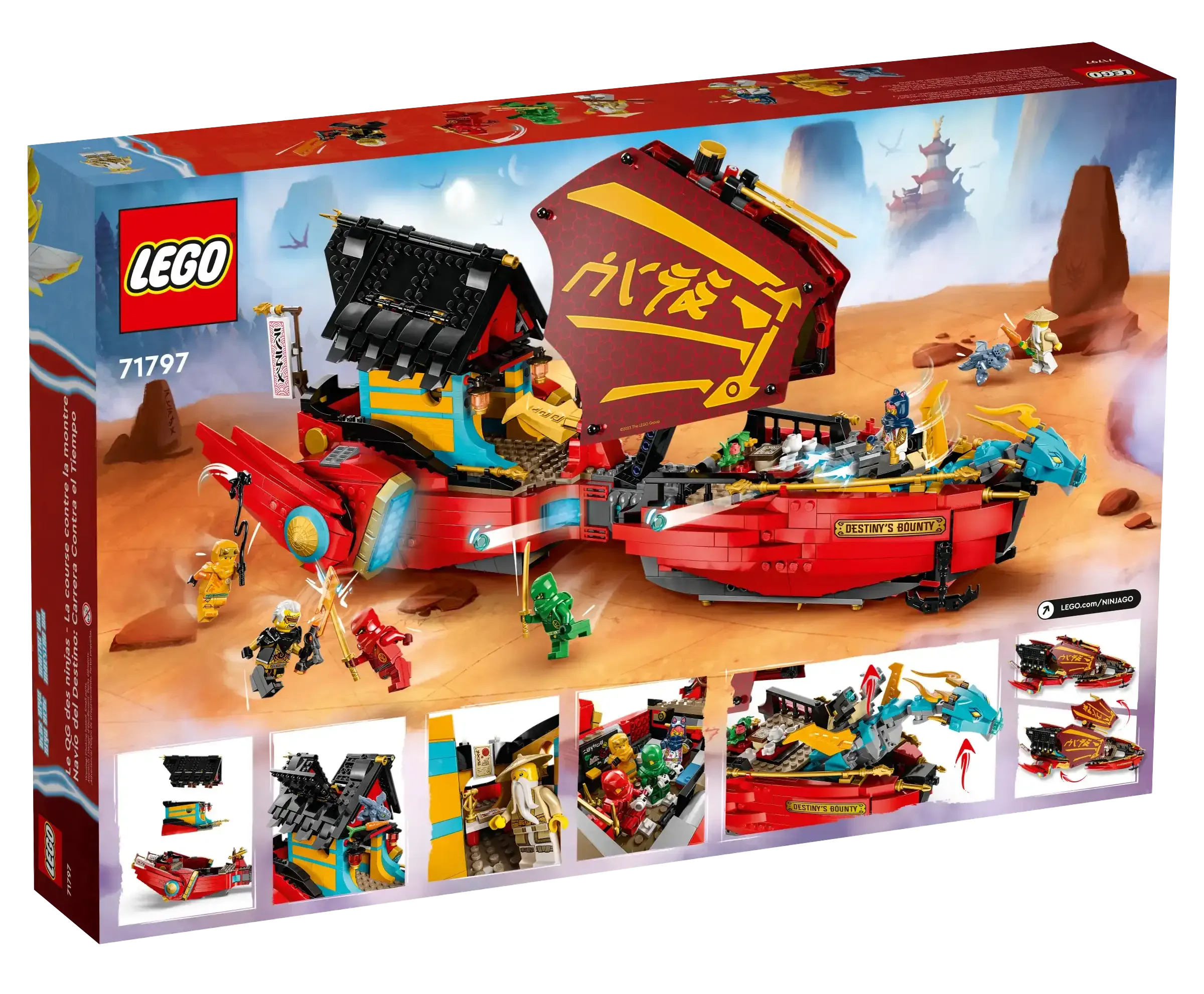 LEGO NINJAGO 71797 Destinys Bounty - Race Against Time
