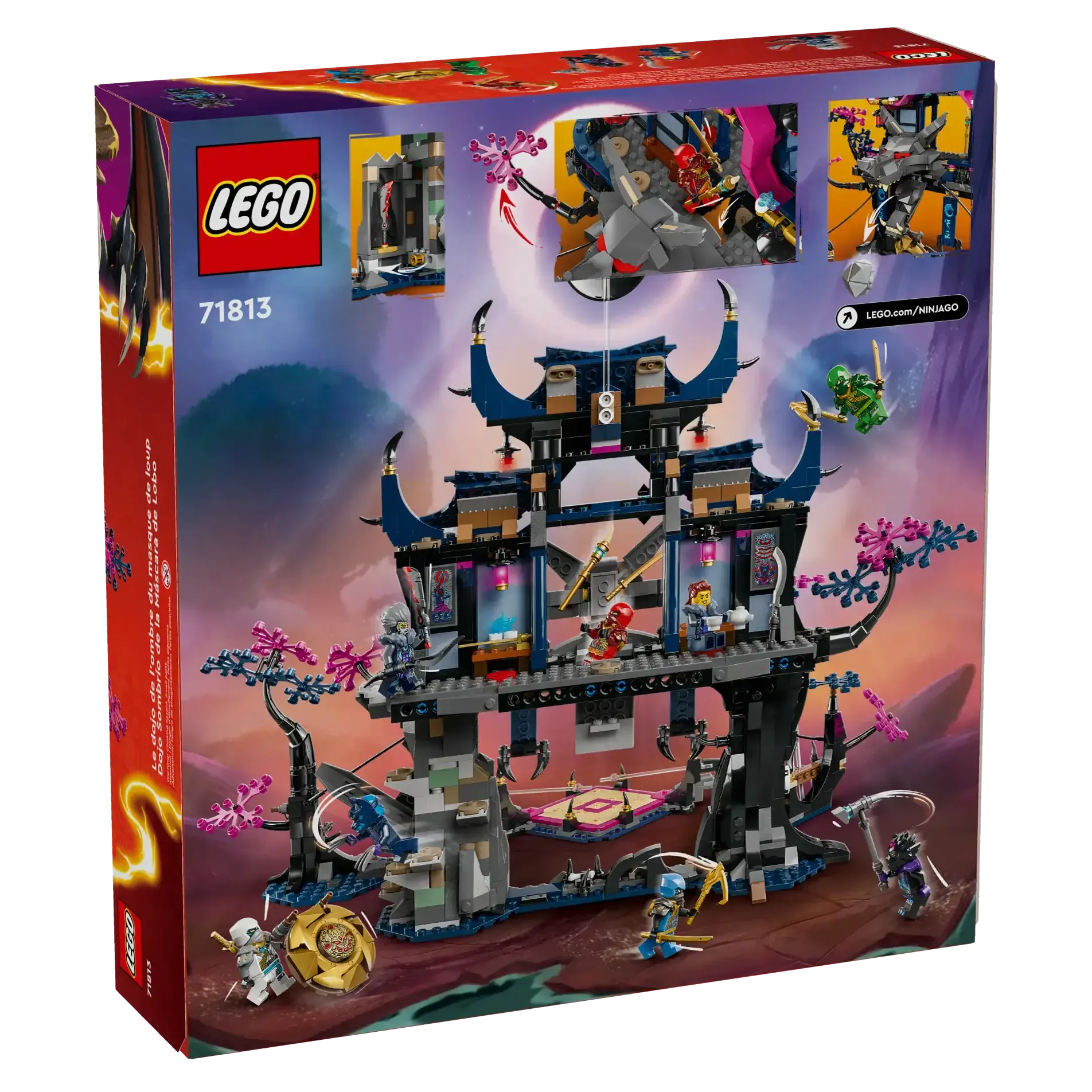 LEGO NINJAGO 71813 Wolf Mask Shadow Dojo