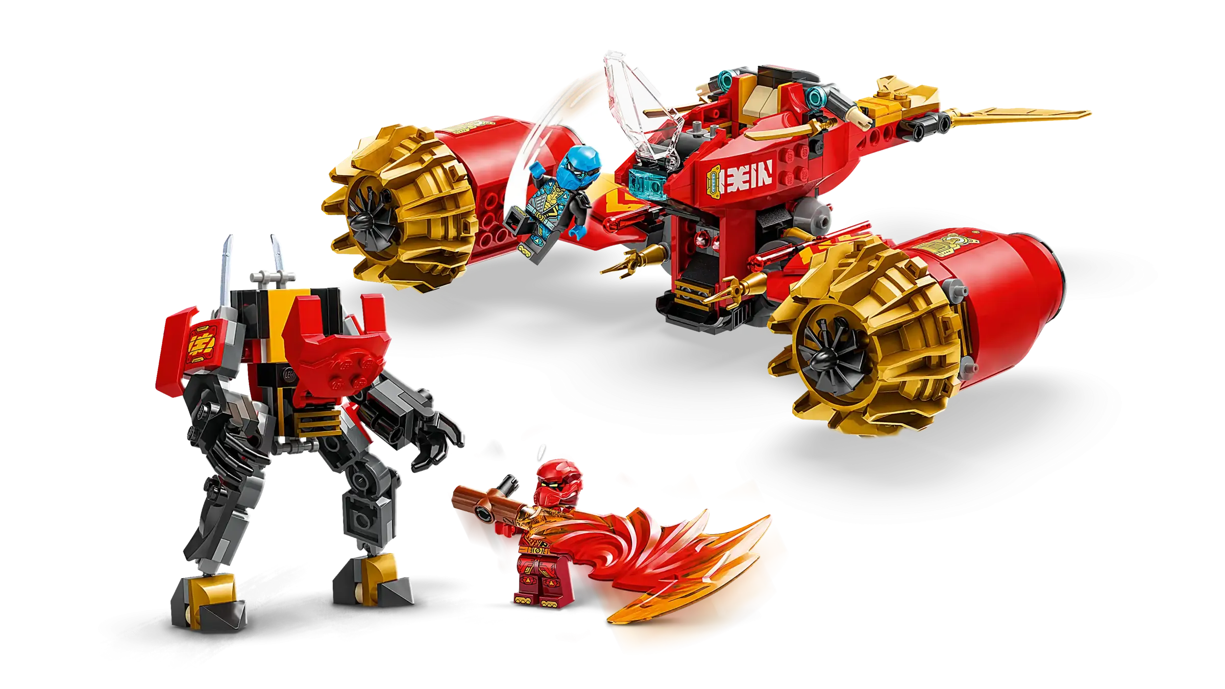 LEGO NINJAGO 71830 Kai's Mech Storm Rider