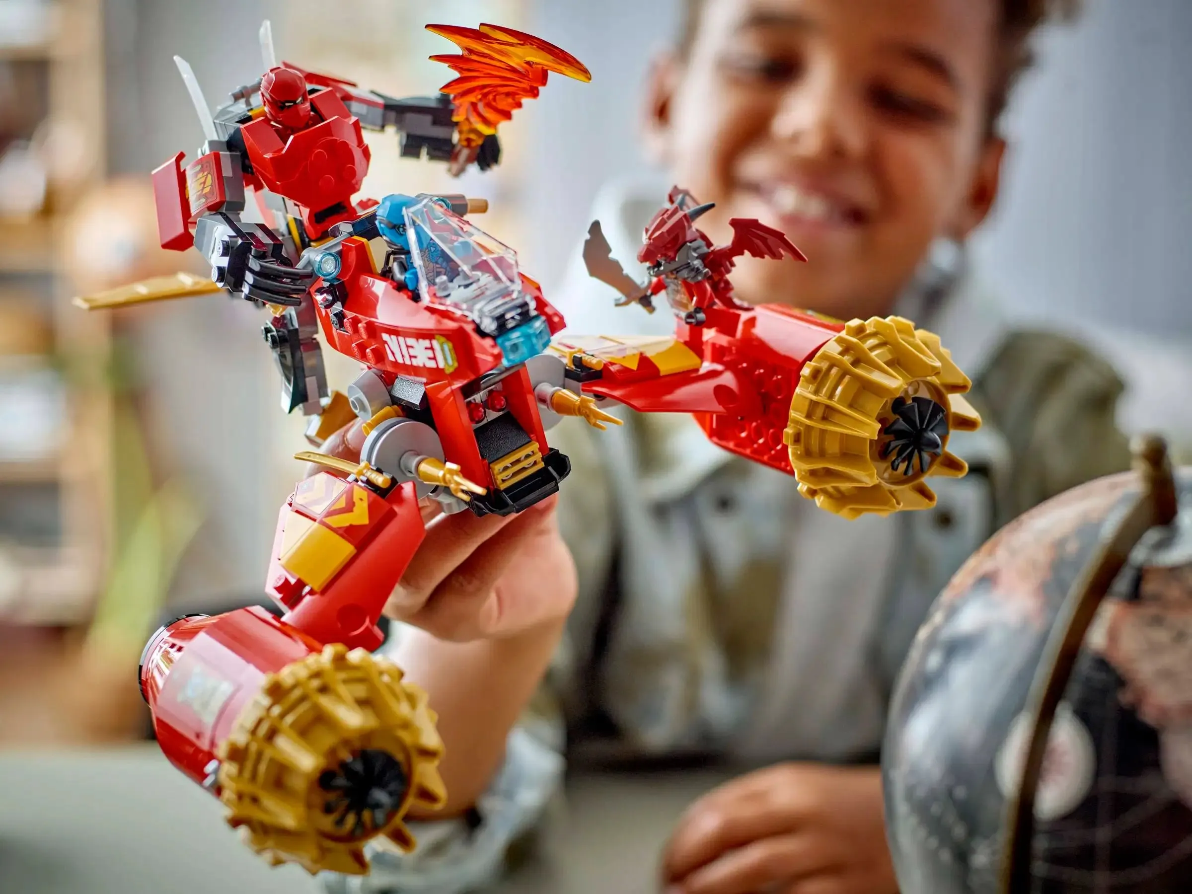 LEGO NINJAGO 71830 Kai's Mech Storm Rider