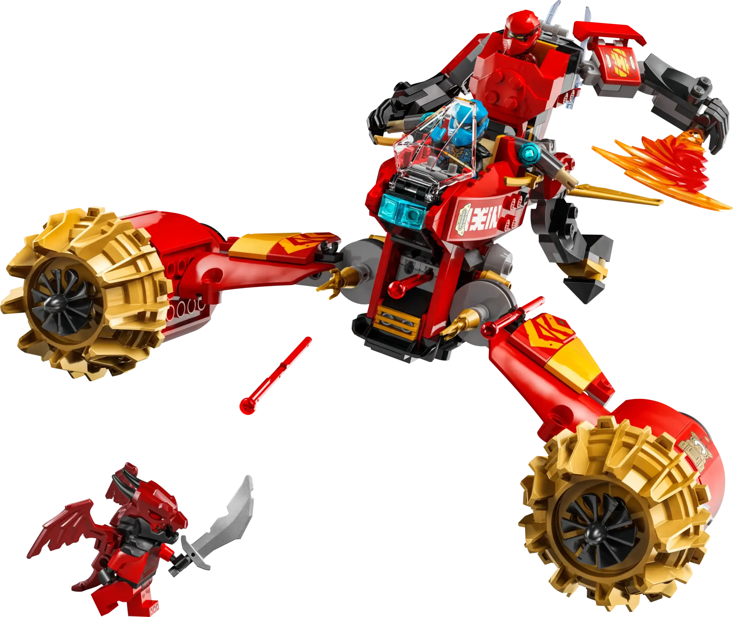 LEGO NINJAGO 71830 Kai's Mech Storm Rider