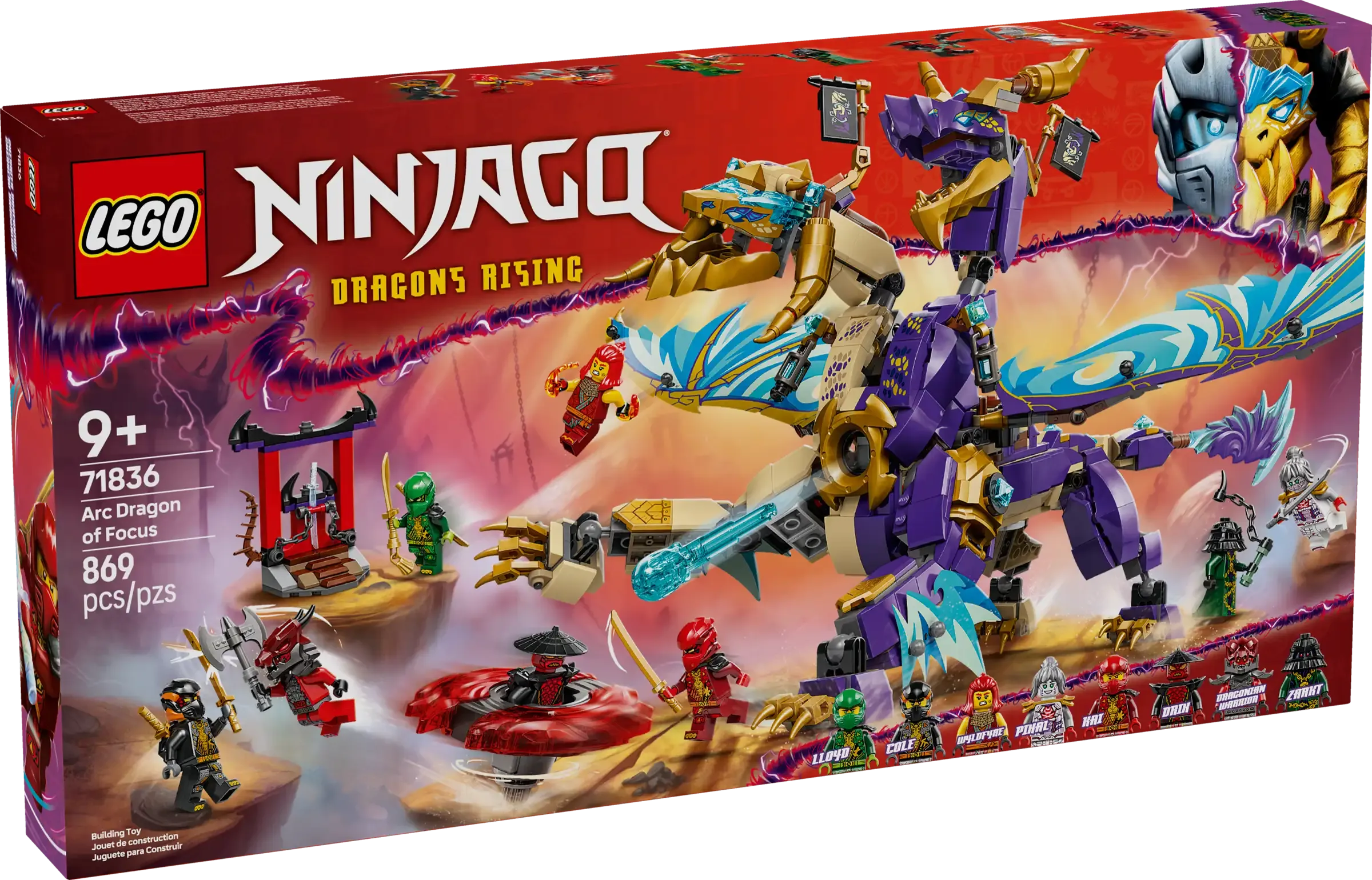 LEGO NINJAGO 71836 Arc Dragon of Focus