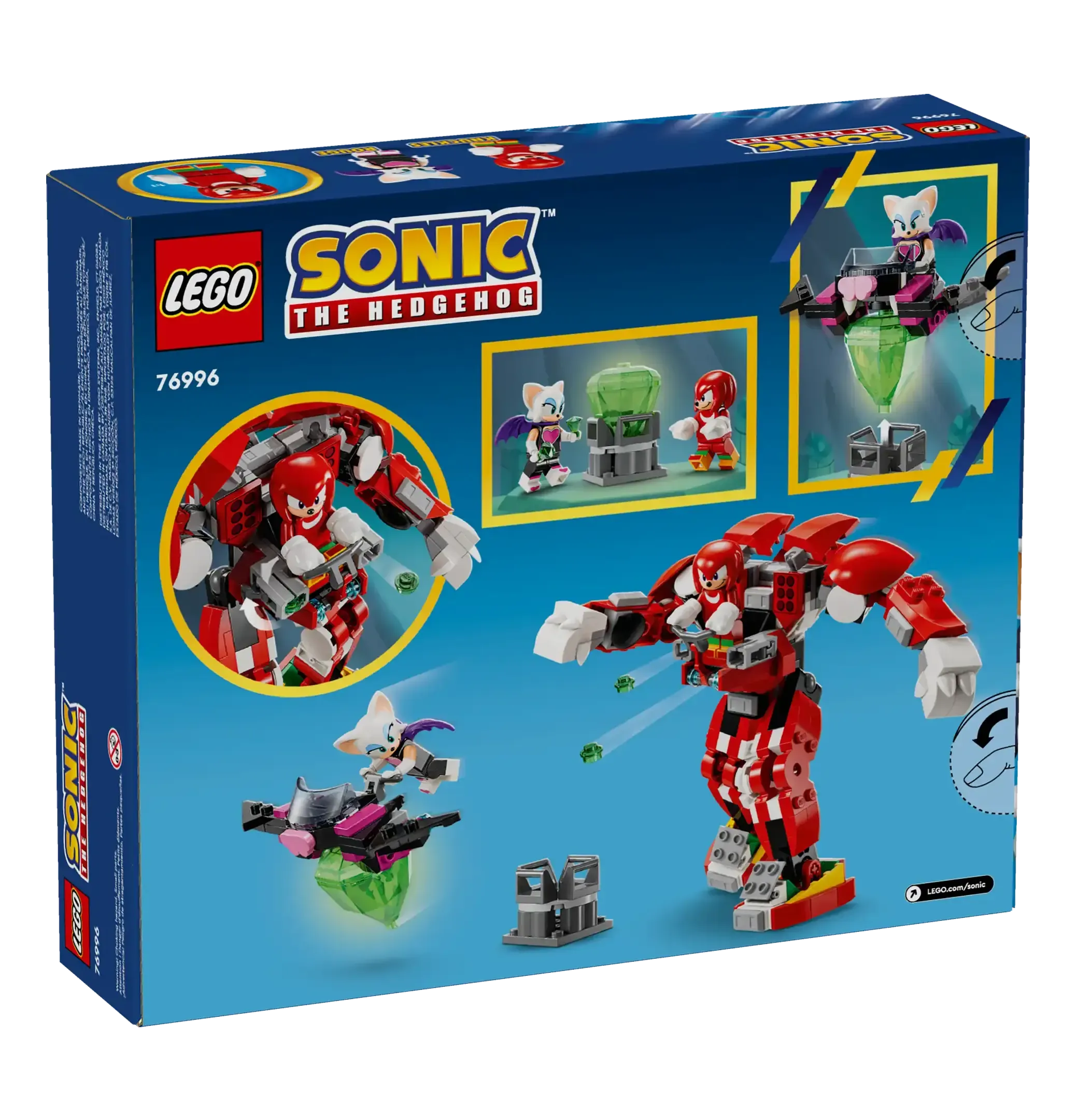 LEGO SONIC 76996 Knuckles' Guardian Mech