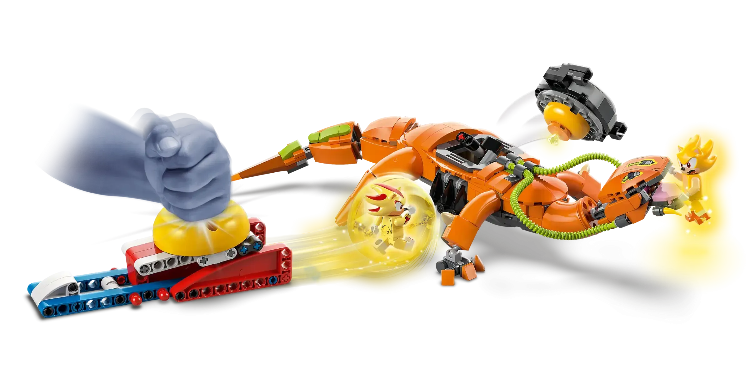 LEGO SONIC 77003 Super Shadow vs Biolizard