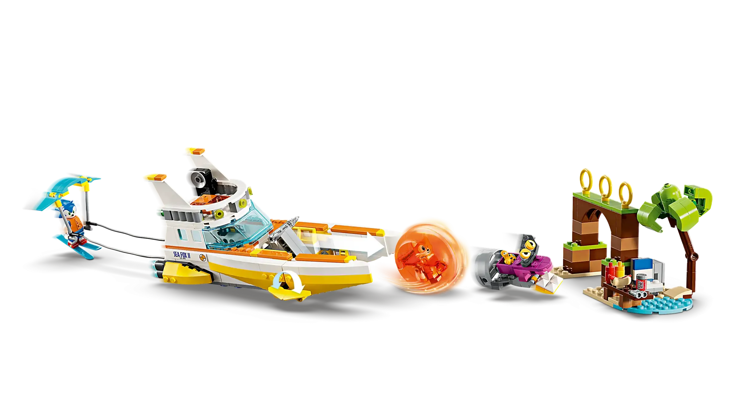 LEGO Sonic the Hedgehog 76997 Tails' Adventure Boat