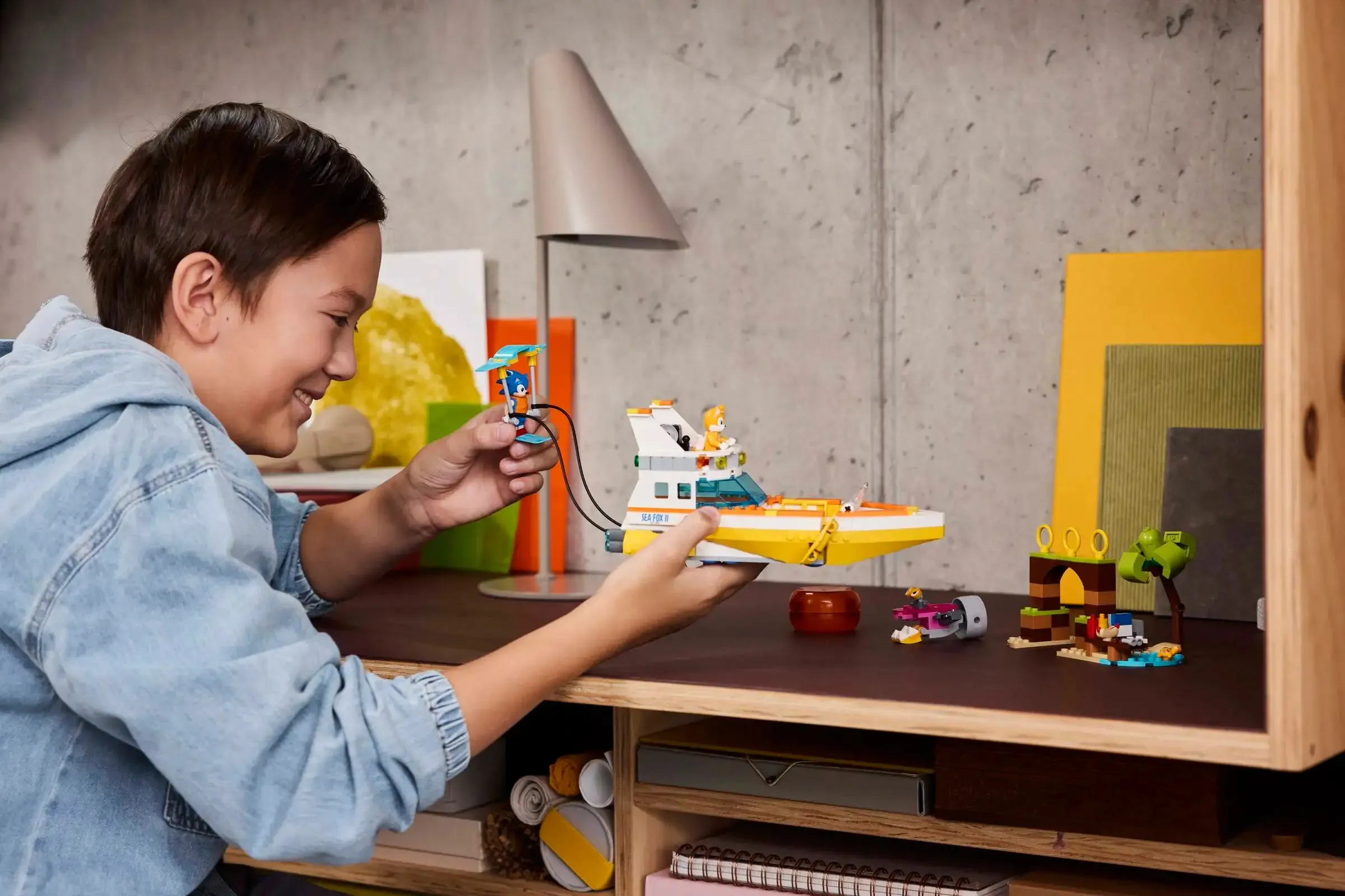 LEGO Sonic the Hedgehog 76997 Tails' Adventure Boat