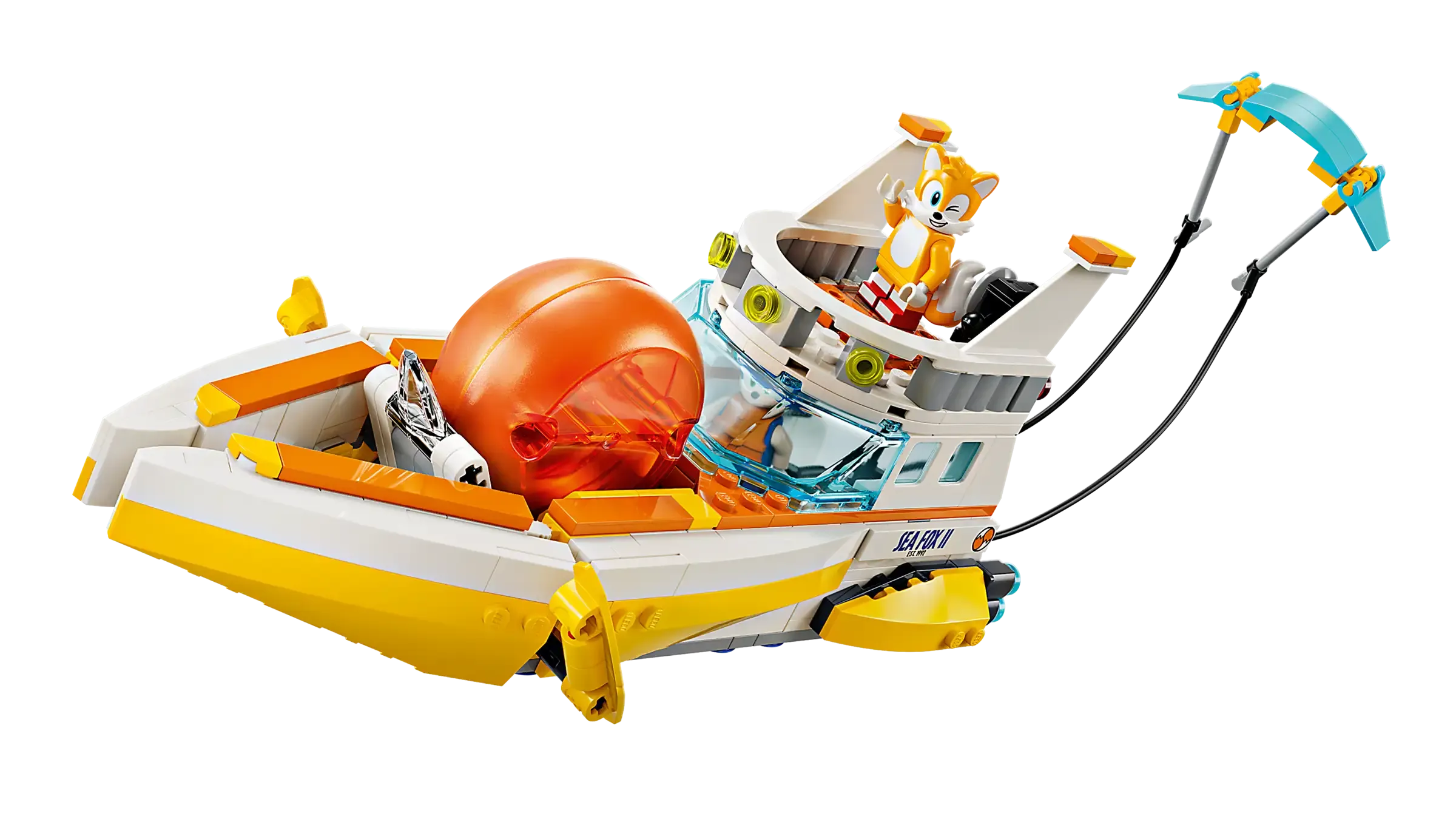 LEGO Sonic the Hedgehog 76997 Tails' Adventure Boat