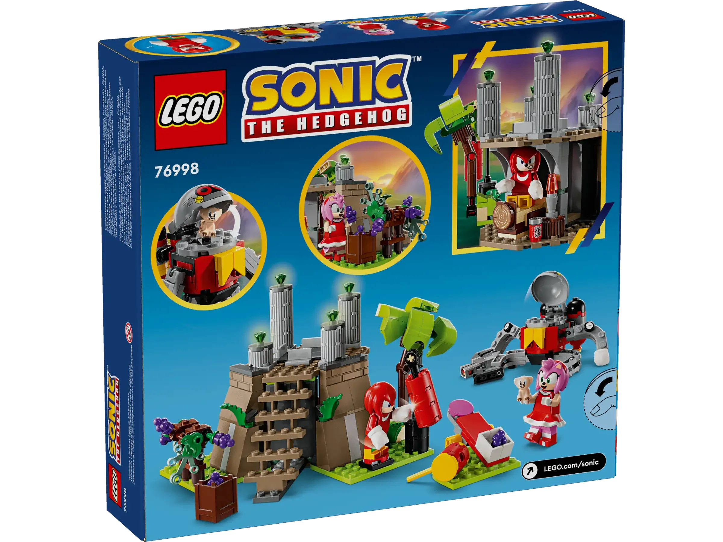 LEGO Sonic the Hedgehog 76998 Knuckles and the Master Emerald Shrine