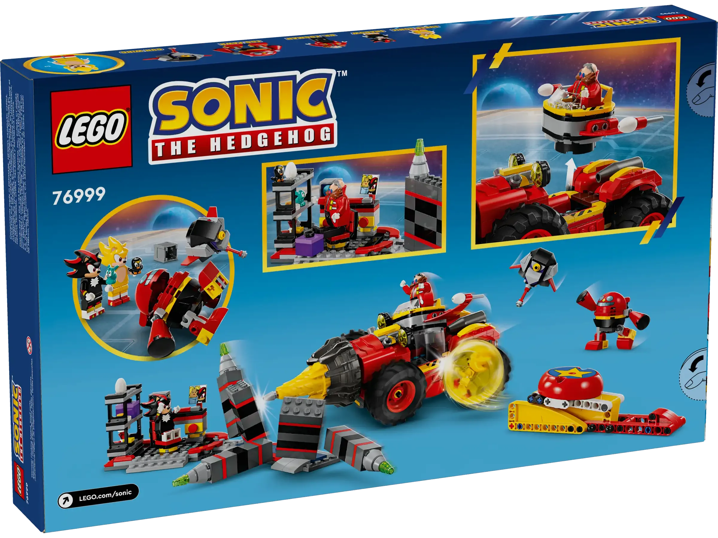 LEGO Sonic the Hedgehog 76999 Super Sonic vs. Egg Drillster