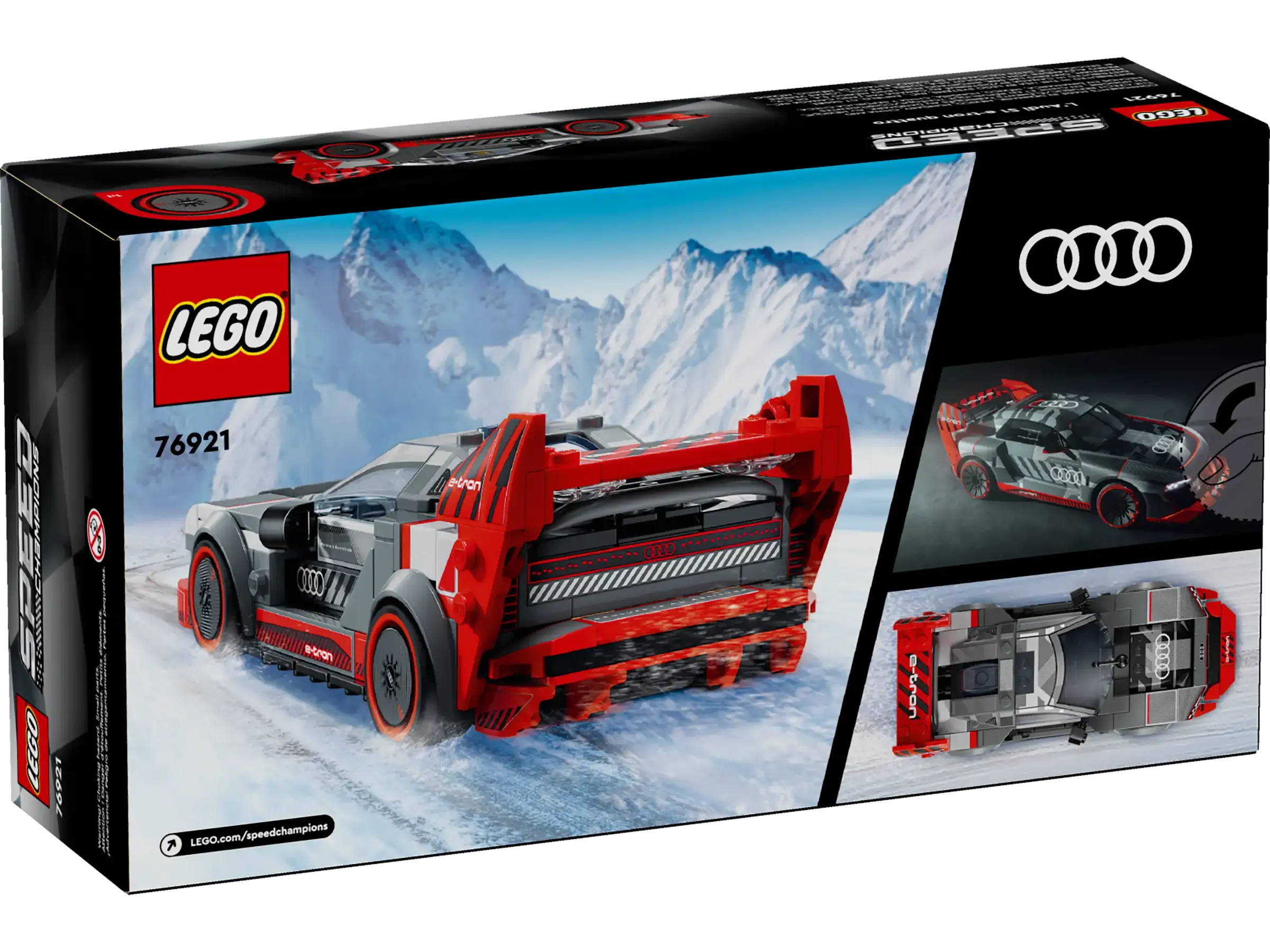 LEGO SPEED CHAMPIONS 76921 Audi S1 e-tron quattro Race Car