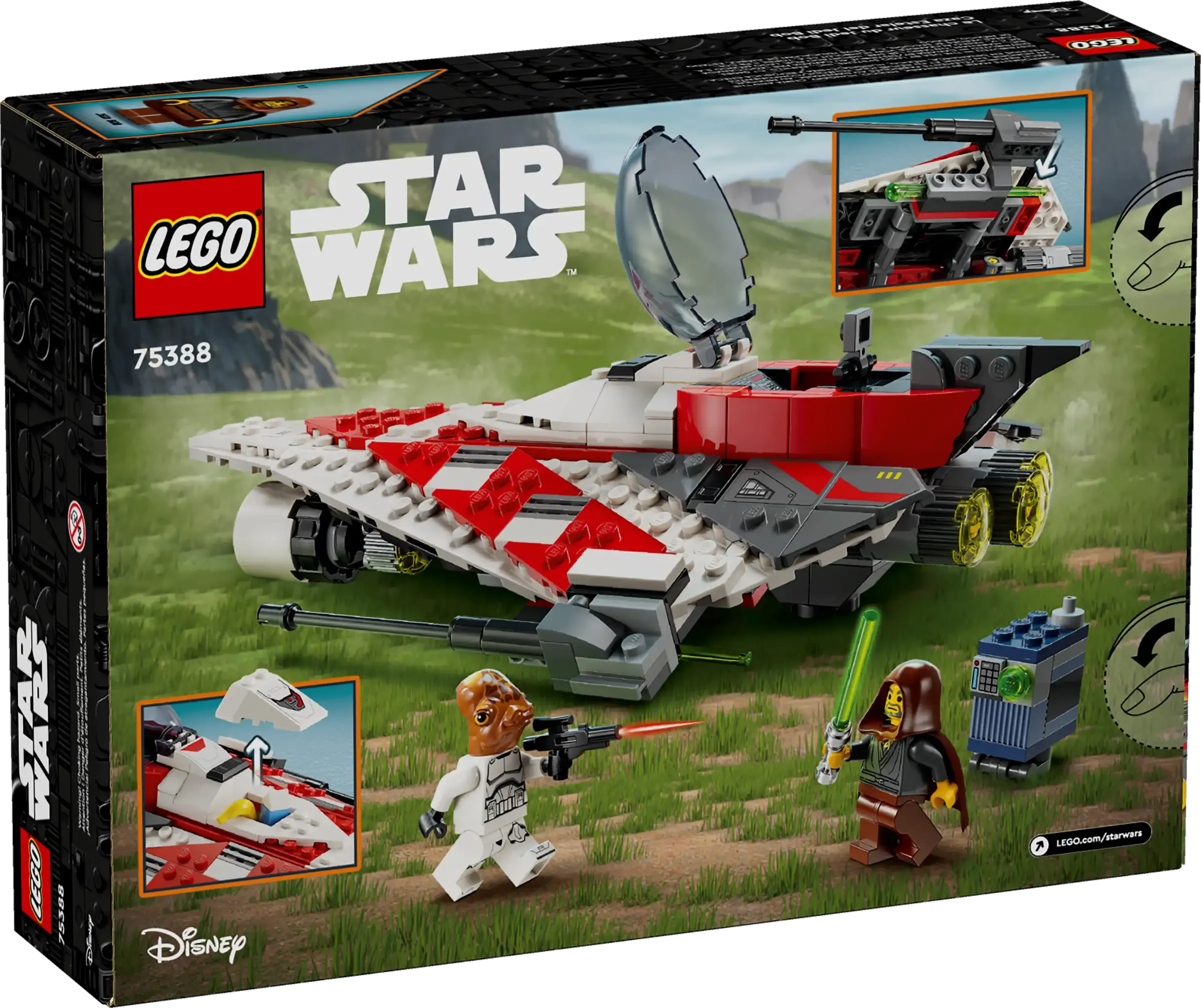 LEGO STAR WARS 75388 Jedi Bob's Starfighter
