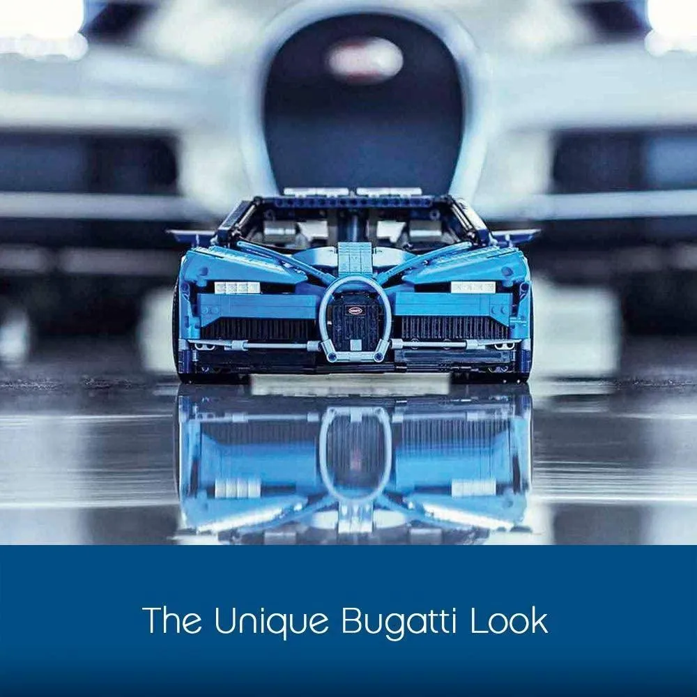 LEGO TECHNIC 42083 Bugatti Chiron Super Sports Car Exclusive Collectible Model, Advanced Building Set