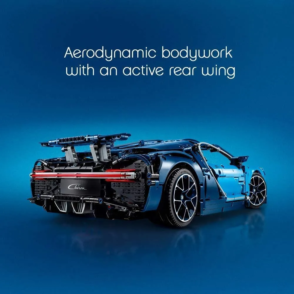 LEGO TECHNIC 42083 Bugatti Chiron Super Sports Car Exclusive Collectible Model, Advanced Building Set