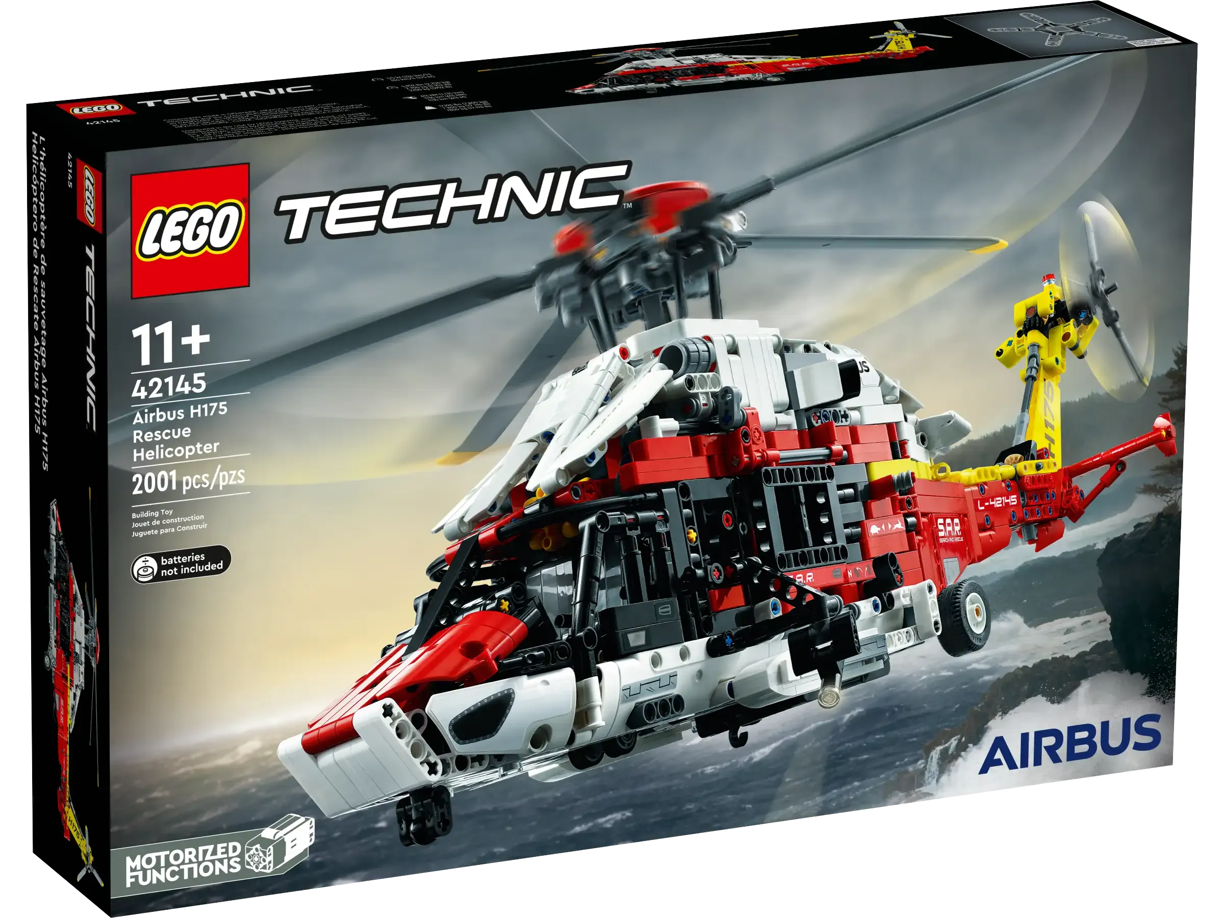 LEGO TECHNIC 42145 Airbus H175 Rescue Helicopter