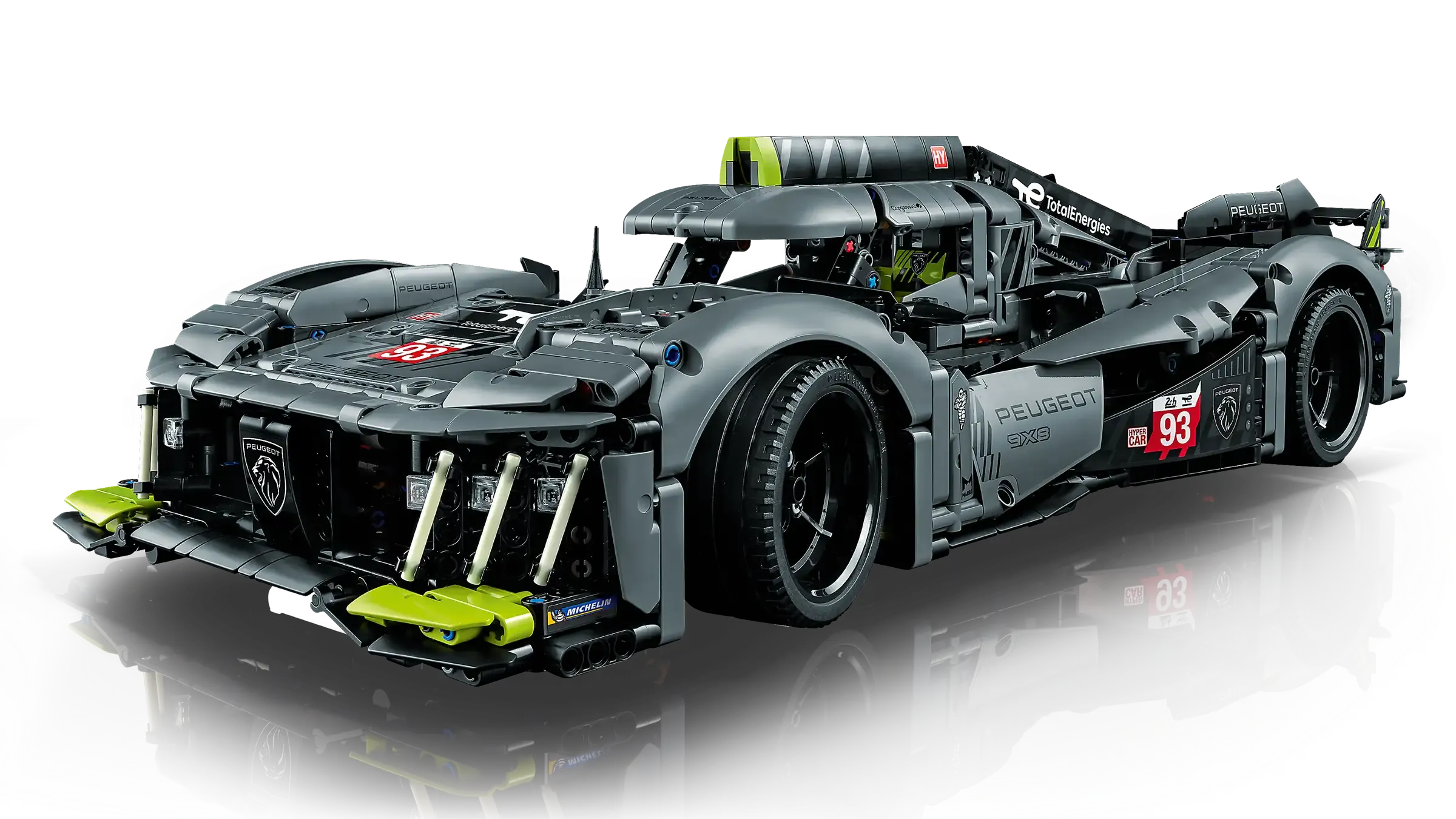 LEGO TECHNIC 42156 PEUGEOT 9X8 24H Le Mans Hybrid Hypercar