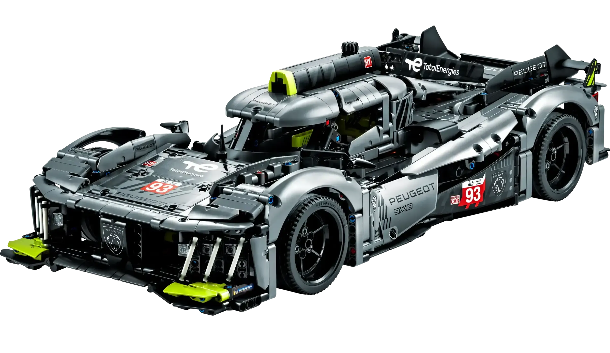 LEGO TECHNIC 42156 PEUGEOT 9X8 24H Le Mans Hybrid Hypercar