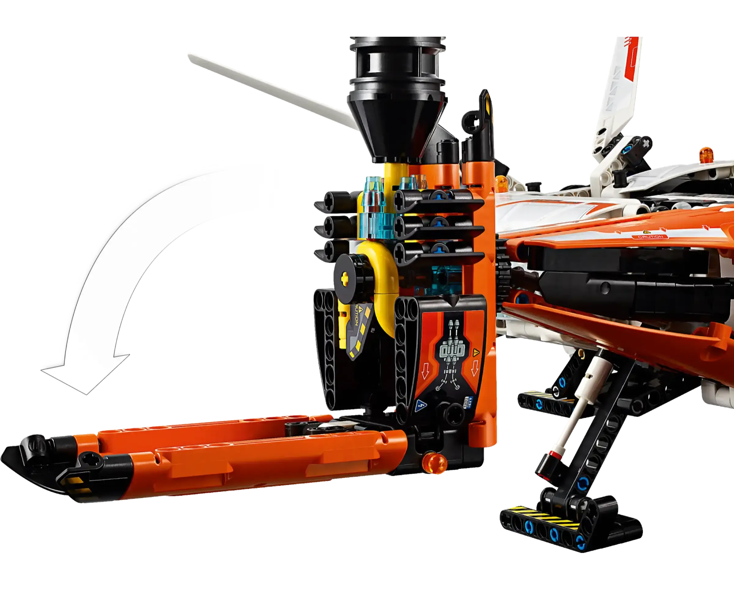 LEGO TECHNIC 42181 VTOL Heavy Cargo Spaceship LT81