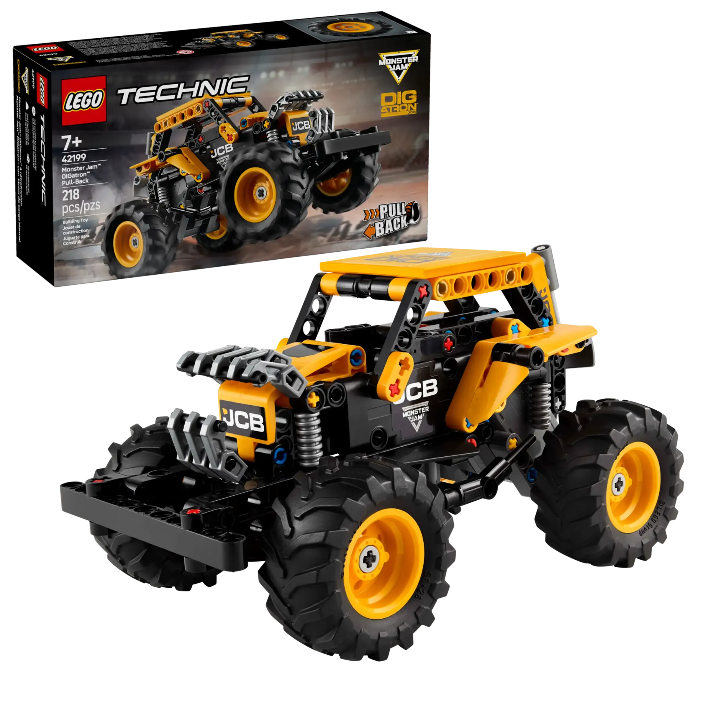 LEGO TECHNIC 42199 Monster Jam DIGatron Pull-Back