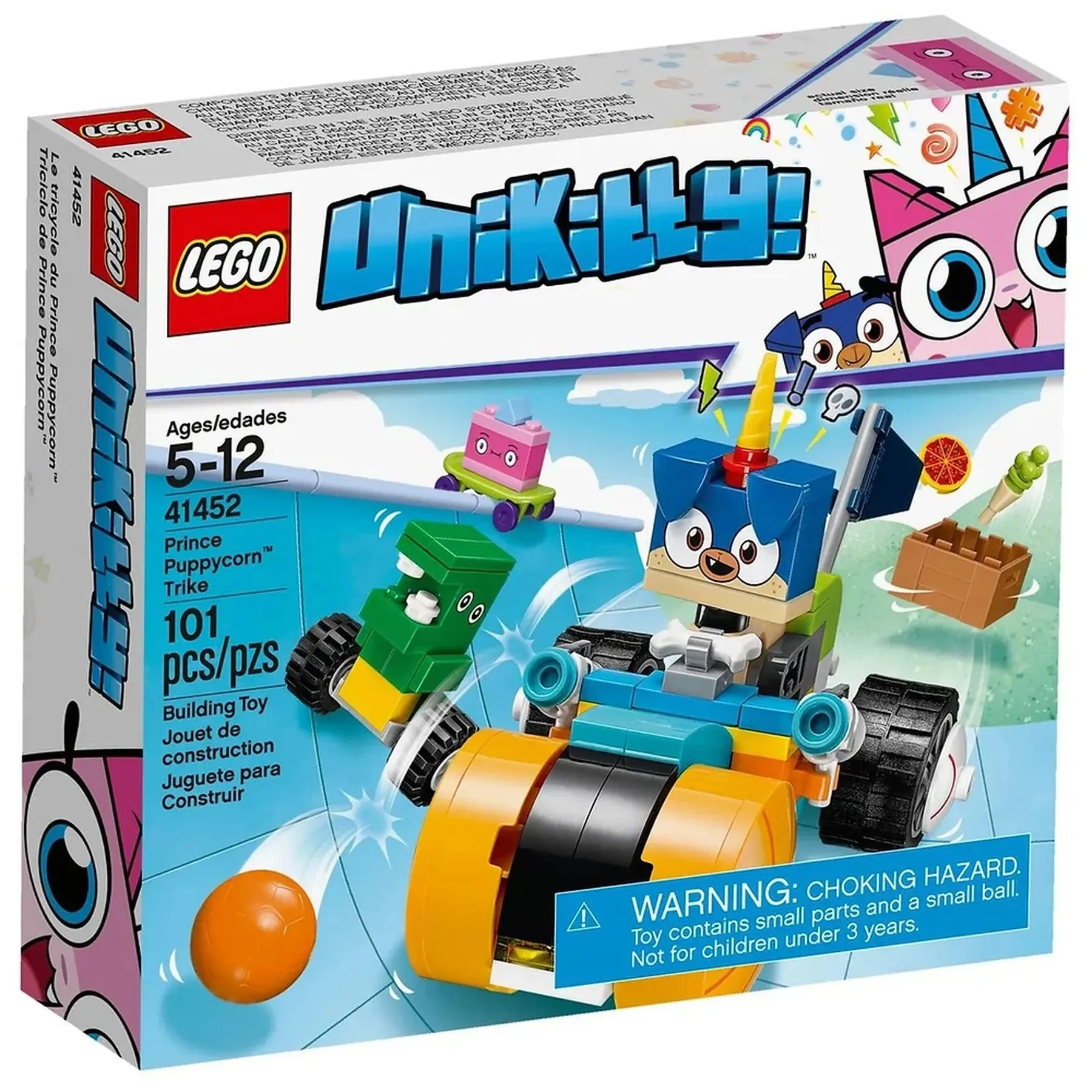 LEGO UNIKITTY! 41452 Prince Puppycorn Trike