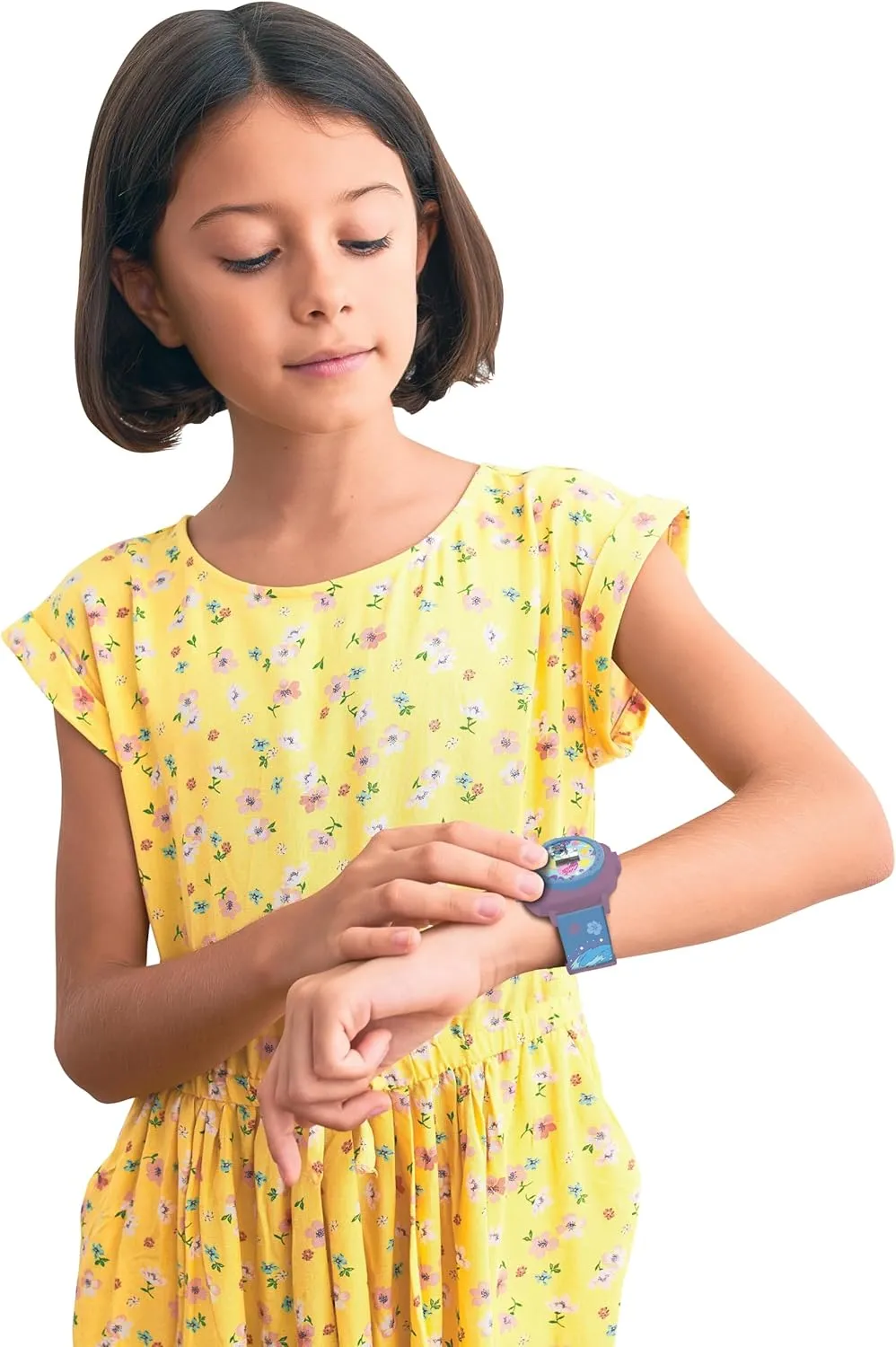 LEXIBOOK Disney Lilo & Stitch Projection Watch - Adjustable Digital Screen with 20 Images, Ages 3 
