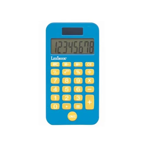 Lexibook Disney Stitch Pocket Calculator with Protection Cover (C45D)