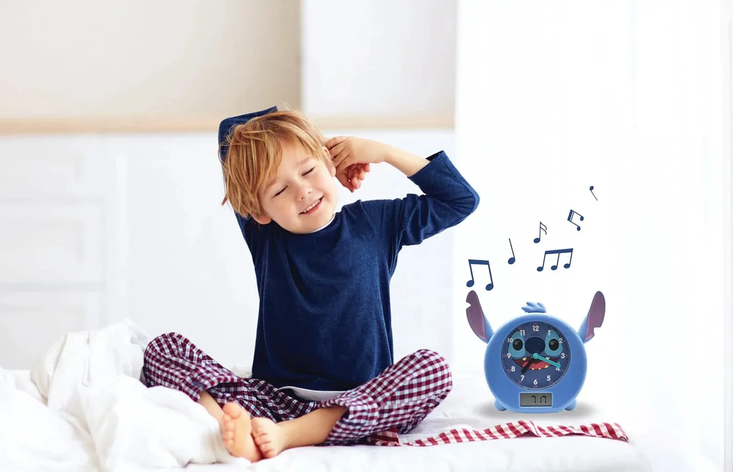 Lexibook Disney Stitch Storytelling Educational Clock