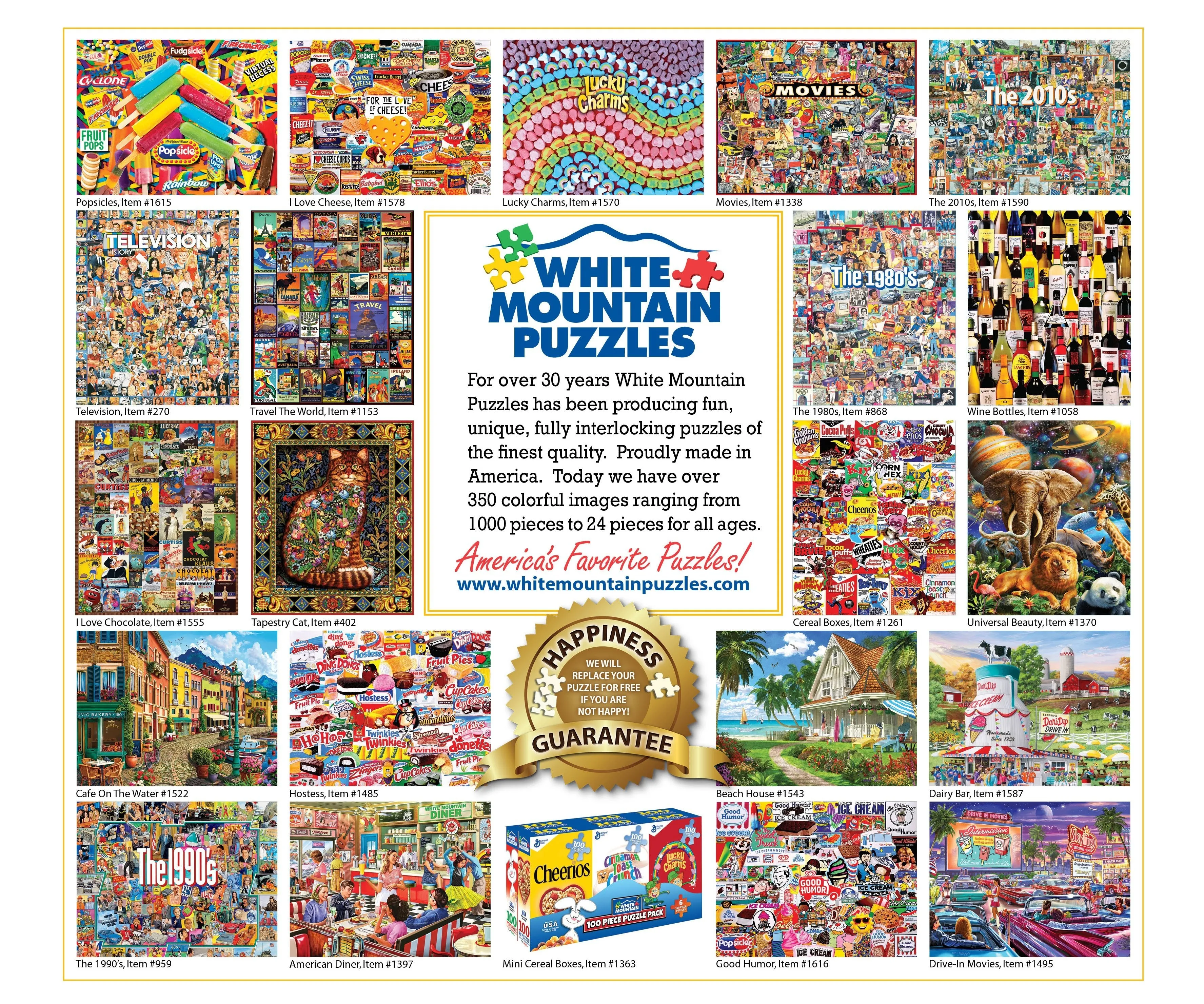Lighthouses & Bridges (1892pz) - 1000 Piece Jigsaw Puzzles White Mountain