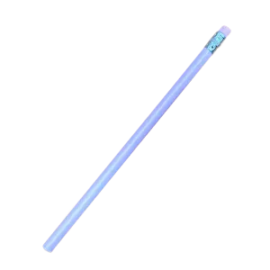 Lilac Coloured Pencil with Eraser Top