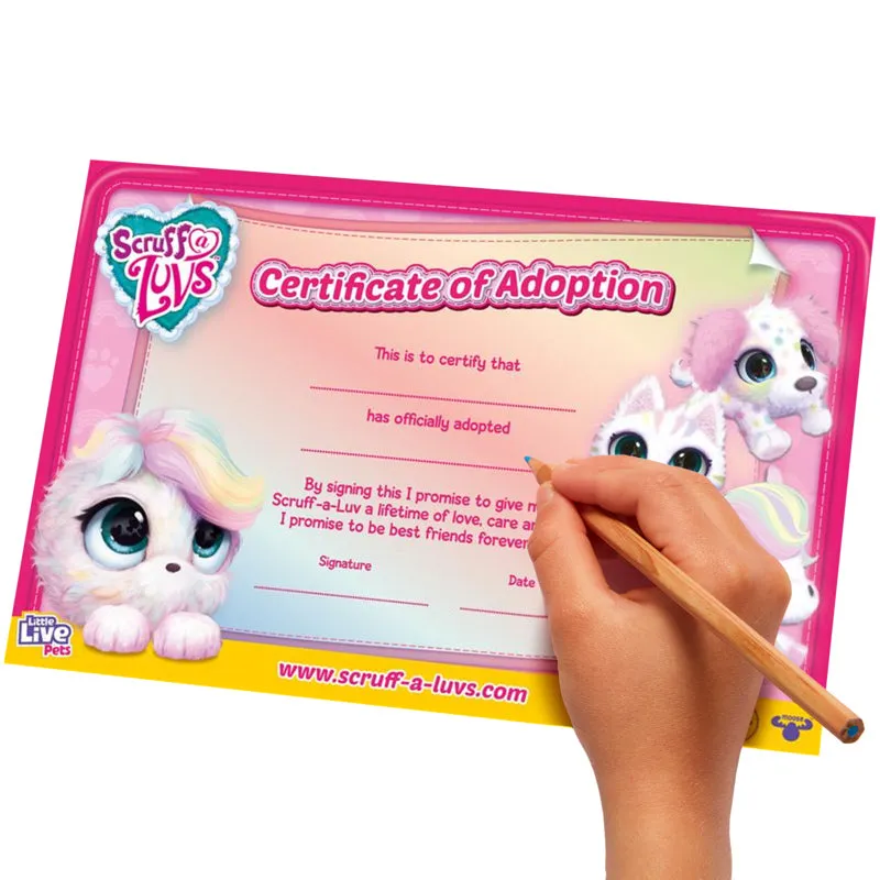Little Live Pets Scruff A Luvs S9 Pastel Pets