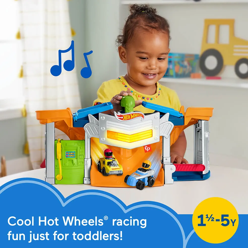Little People Hot Wheels Race and Go Trackset