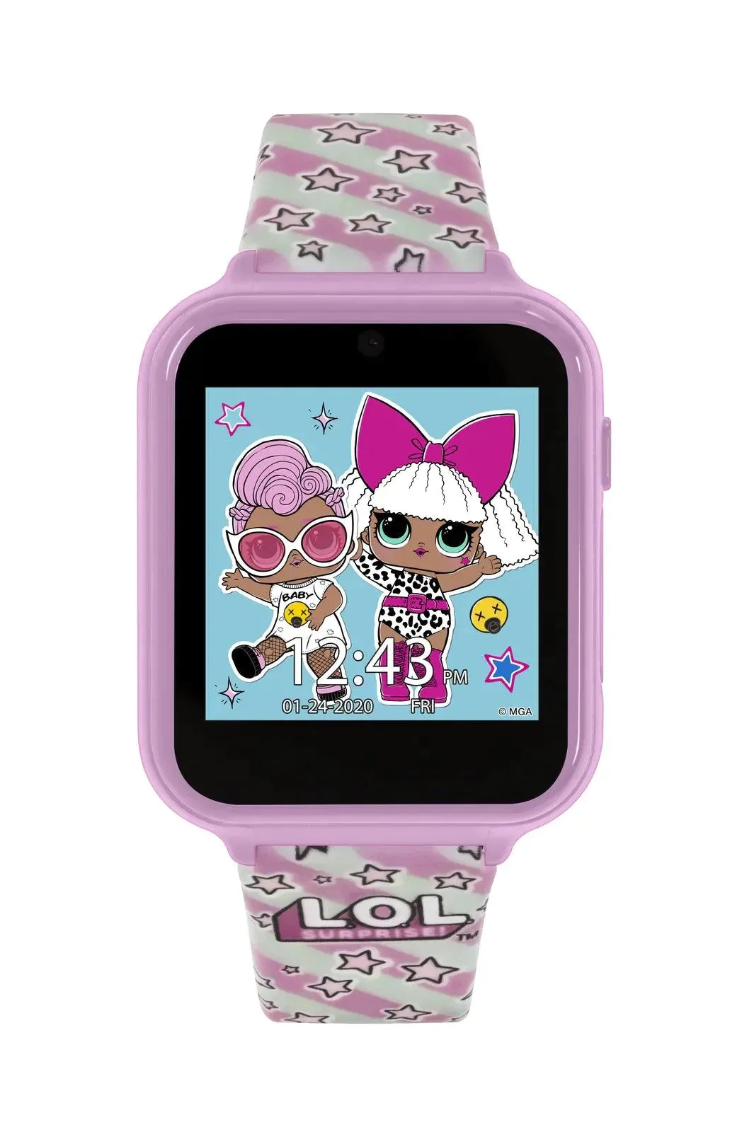 LOL Surprise! Interactive Kids' Silicon Strap Watch