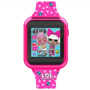 L.O.L Surprise Kids Pink Silicone Strap Touch Screen Smart Watch