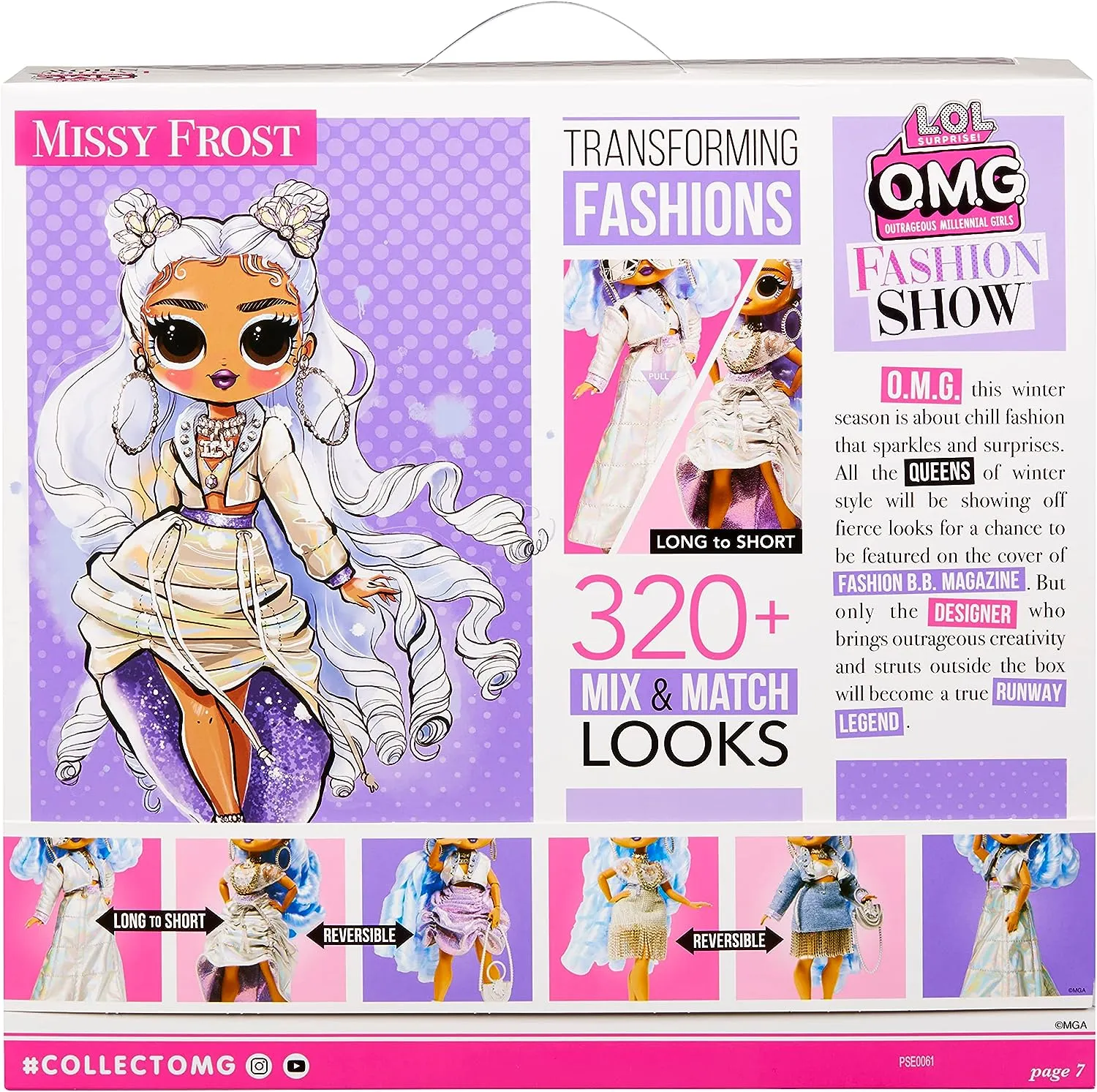 LOL Surprise OMG Fashion Show Style Edition Dolls - LAROSE - 10"/25cm Doll with 320  Fashion Looks