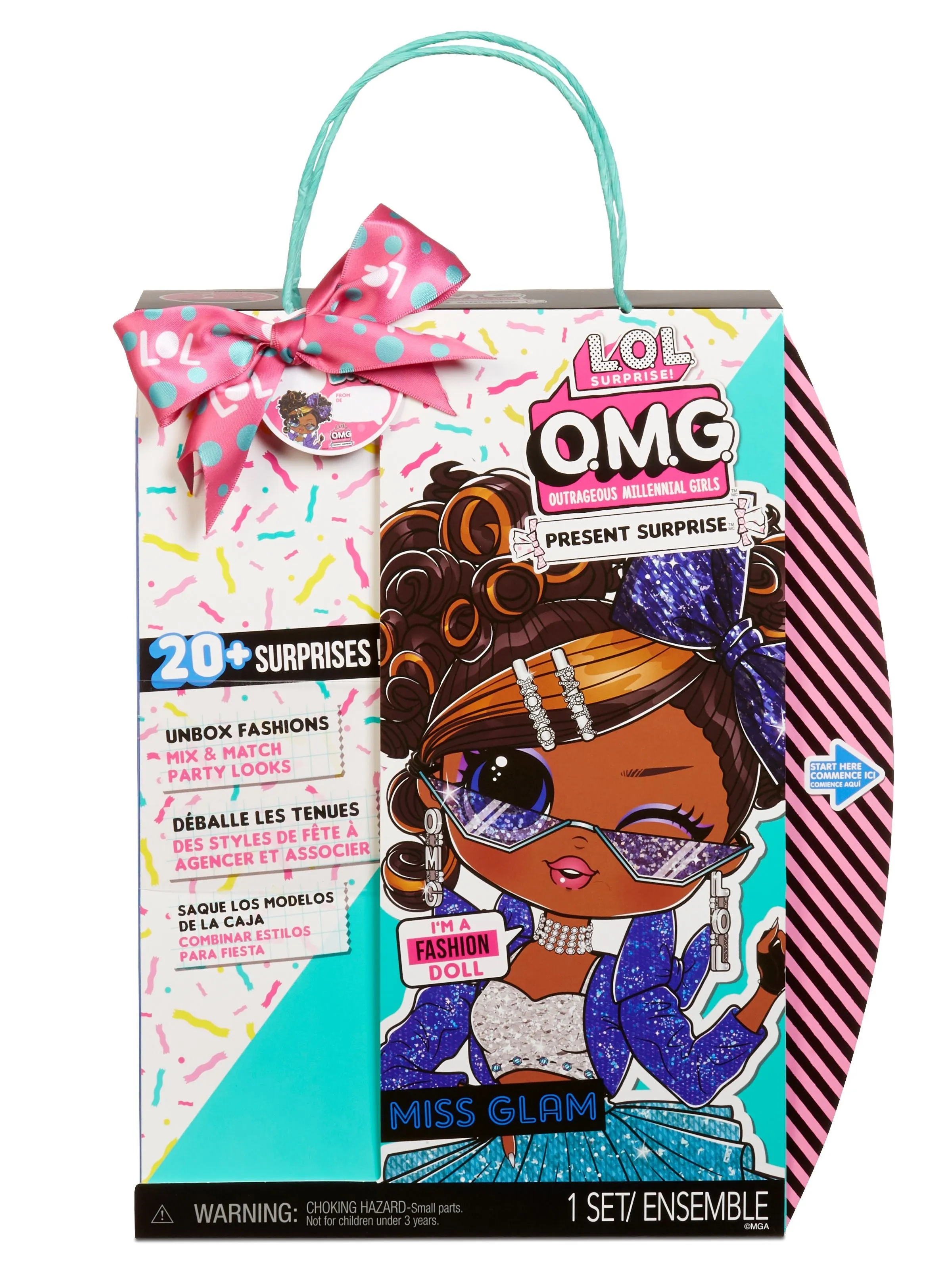 L.O.L. Surprise O.M.G. Present Surprise Doll Miss Glam