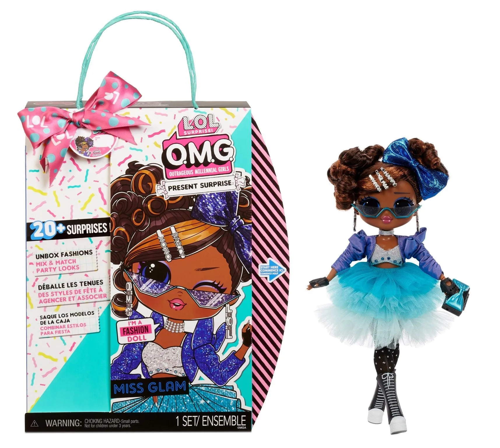 L.O.L. Surprise O.M.G. Present Surprise Doll Miss Glam