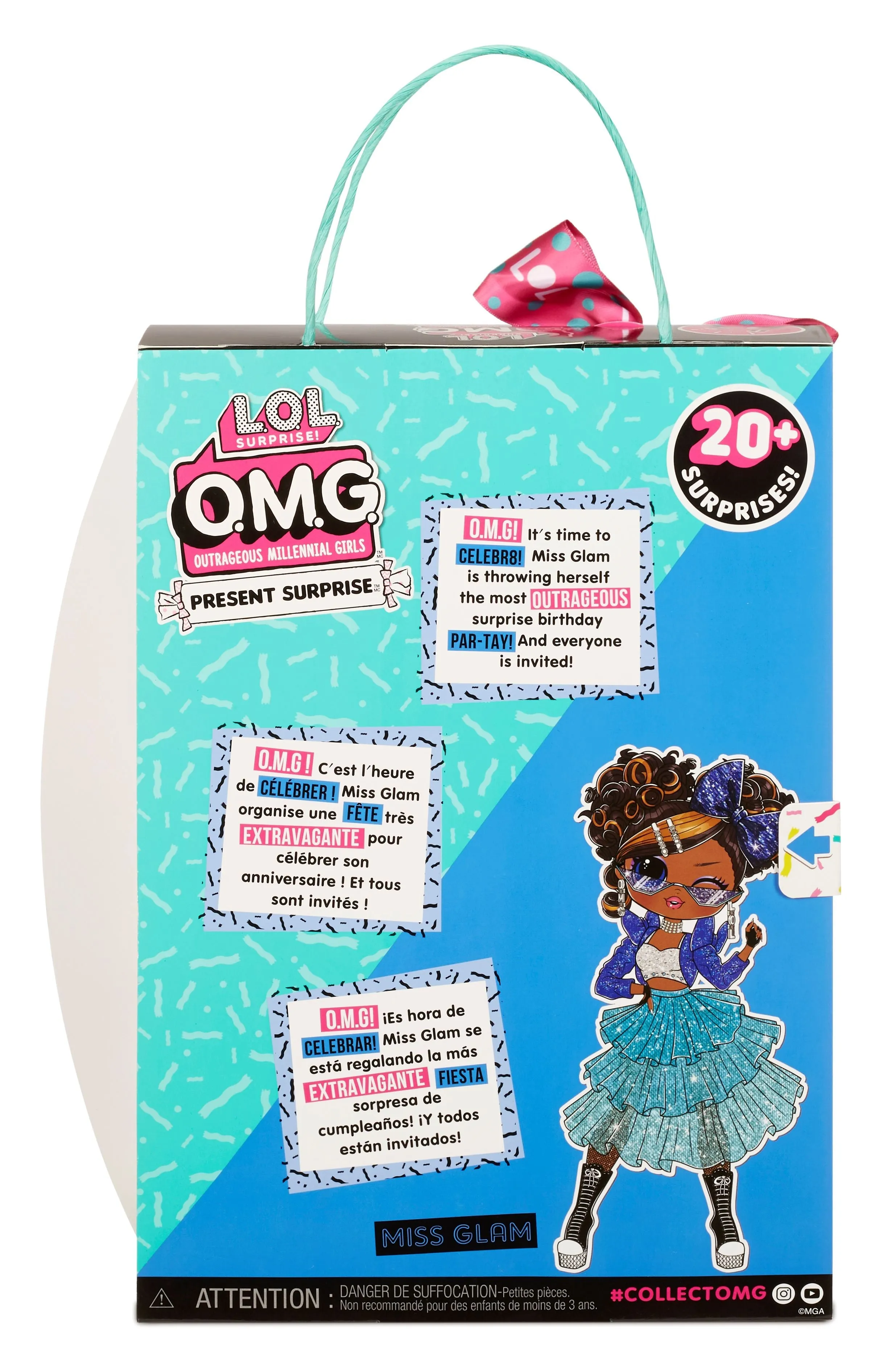 L.O.L. Surprise O.M.G. Present Surprise Doll Miss Glam