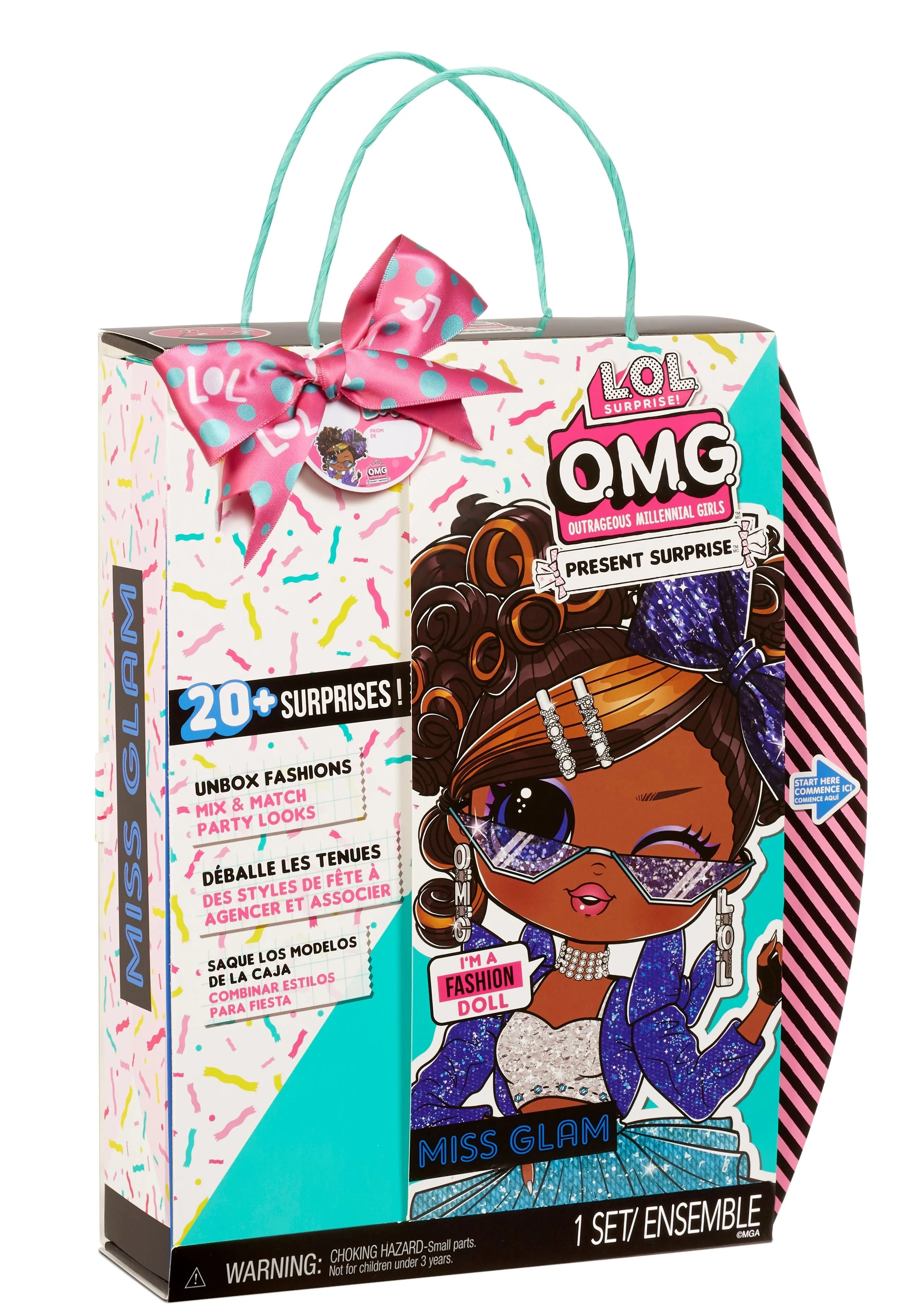 L.O.L. Surprise O.M.G. Present Surprise Doll Miss Glam