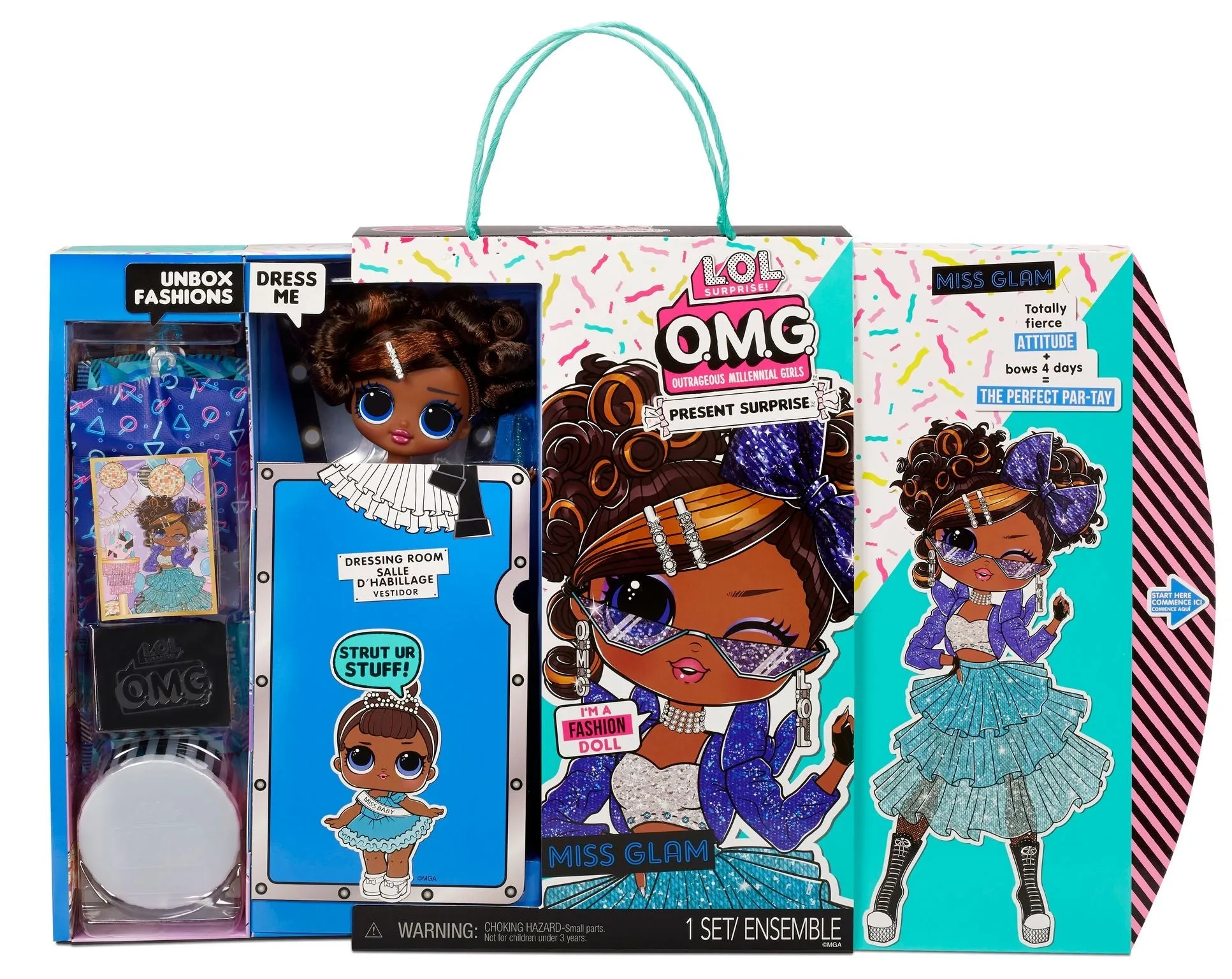 L.O.L. Surprise O.M.G. Present Surprise Doll Miss Glam