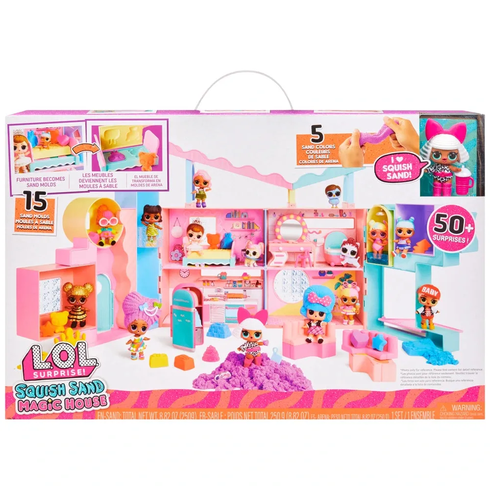 L.O.L. Surprise! Squish Sand Magic House Playset