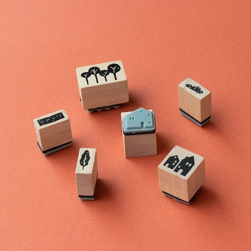 Londji: Activities - Calming Stamps - Village Theme