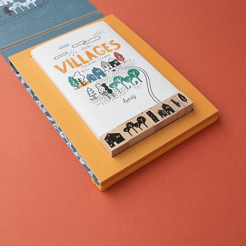 Londji: Activities - Calming Stamps - Village Theme