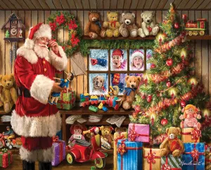 Look, It's Santa (1620pz) - 1000 Piece Jigsaw Puzzle White Mountain