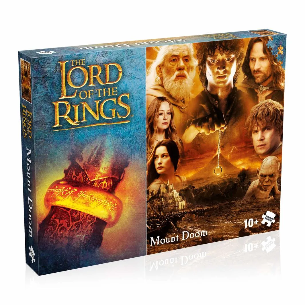 Lord Of The Rings Mount Doom 1000 Piece Puzzle