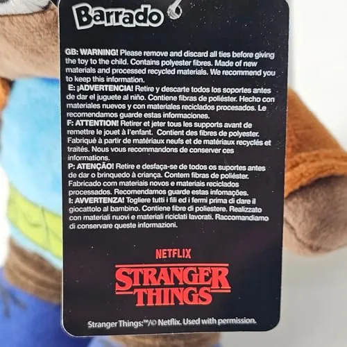 Lucas Stranger Things 26 cm Plush - Officially Licensed Soft Toy for Kids 24 Months 
