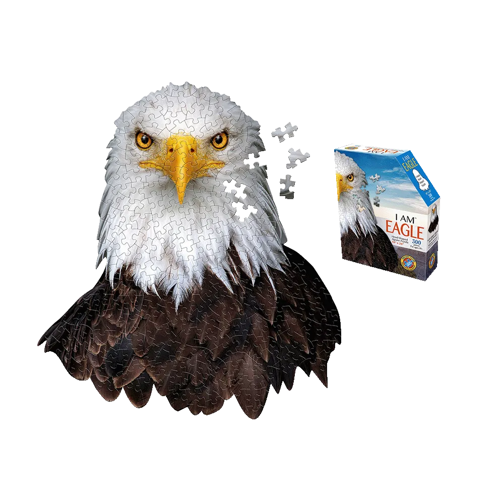 Madd Capp I AM EAGLE Unique-Shaped 300-Piece Jigsaw Puzzle