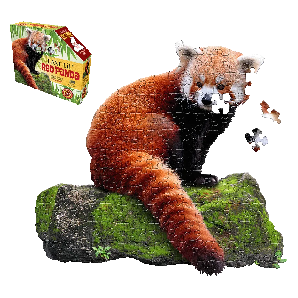 Madd Capp I AM LiL' RED PANDA Jigsaw Puzzle - 100 pc