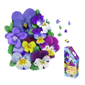 Madd Capp I AM Violet Floral Jigsaw Puzzle - 350 pc