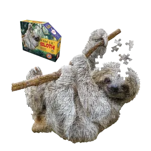 Madd Capp Jungle Animals Sloth Jigsaw Puzzle - 100 pc