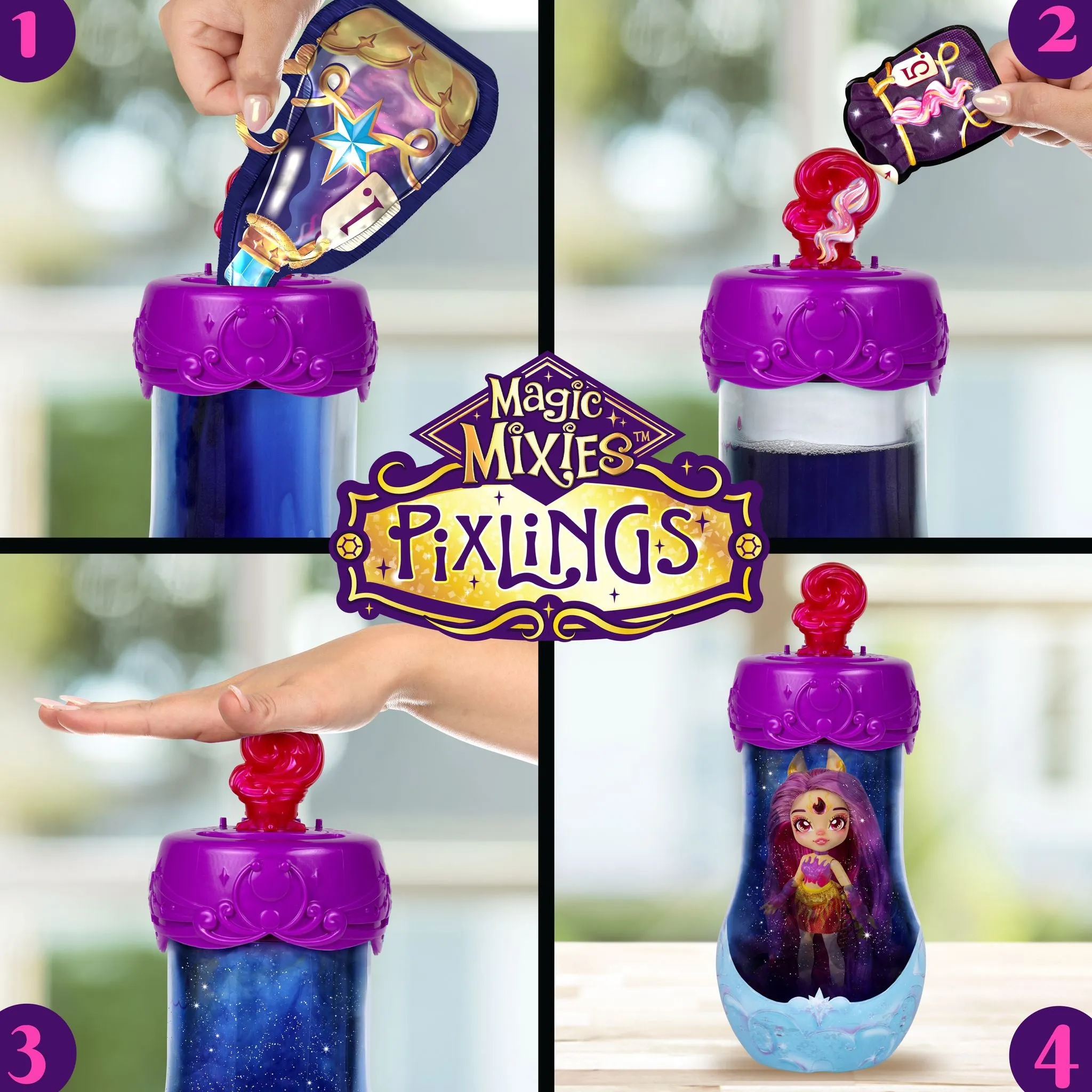 Magic Mixies Pixlings Deluxe Pack - Pippa The Firehorse Pixling