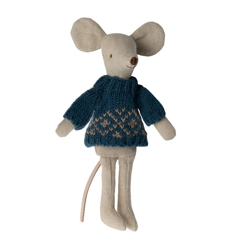 Maileg | Knitted Sweater for Dad Mouse